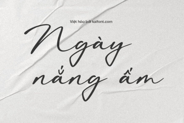 Font Việt hóa TF Sailor Religne