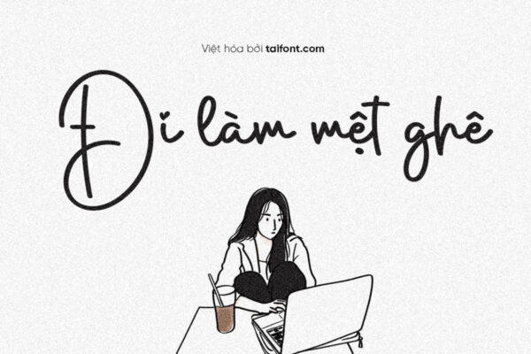 Font Việt hóa TF Smooth Signature – Font tròn cute dễ thương