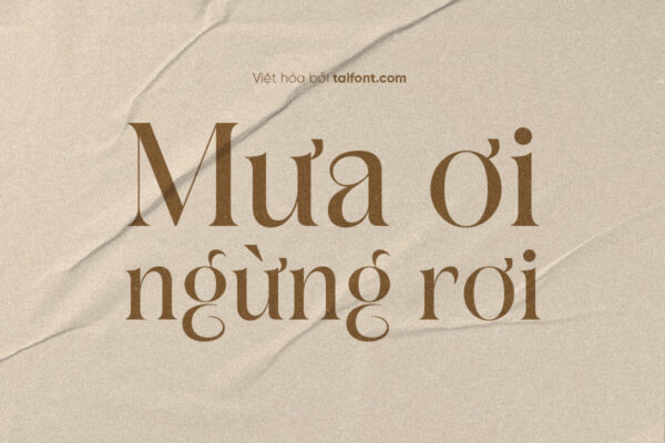 Font Việt hóa TF Swingly Lours