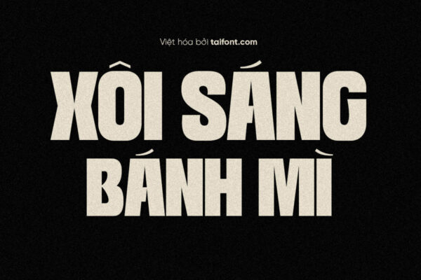 Font Việt hóa TF TAN – KULTURE – Font ẩm thực
