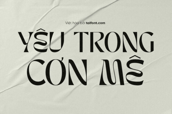 Font Việt hóa TF TAN – MERINGUE