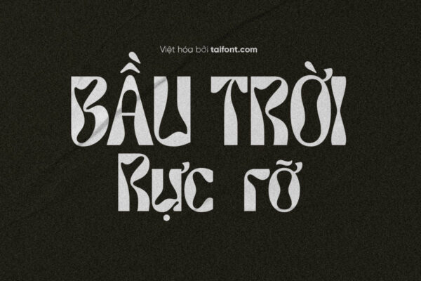 Font Việt hóa TF TAN – ROSEBUD