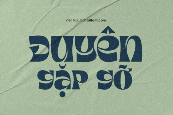 Font Việt hóa TF Tanamera