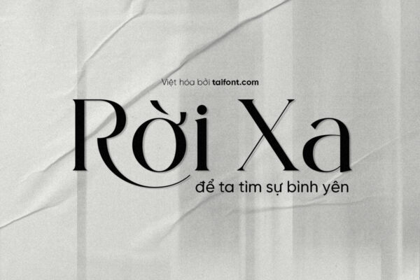 Font Việt hóa TF Terabela