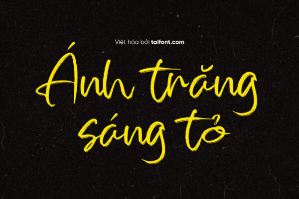 Font Việt hóa TF Twilight Stroke – Font brush