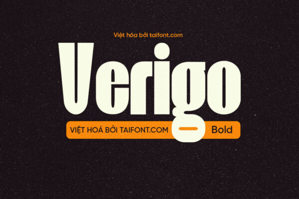Font Việt hóa TF Verigo Bold