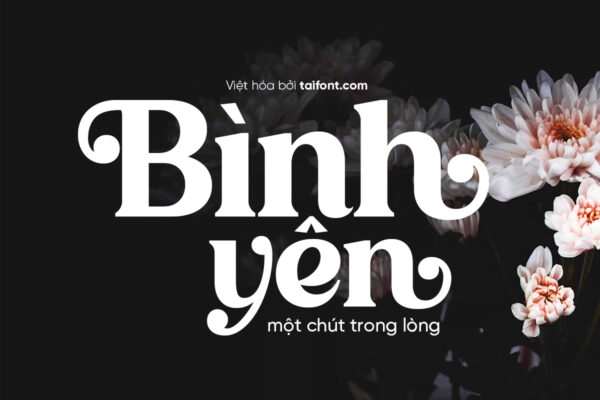 Font Việt hóa TF VIP Minal