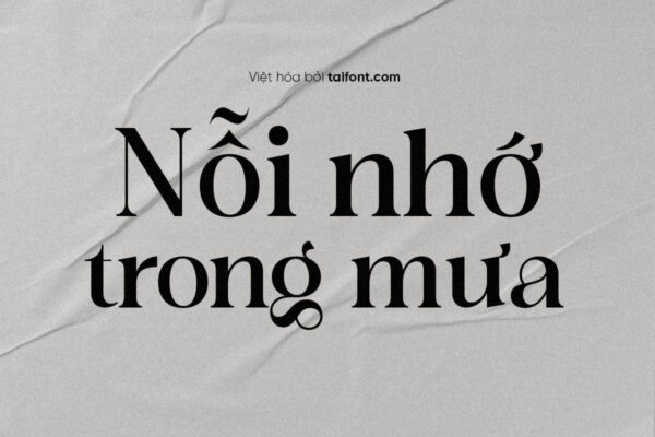Font Việt hóa TF Vortigra