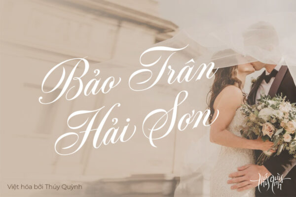 Font Việt hóa TQ Bantley Script