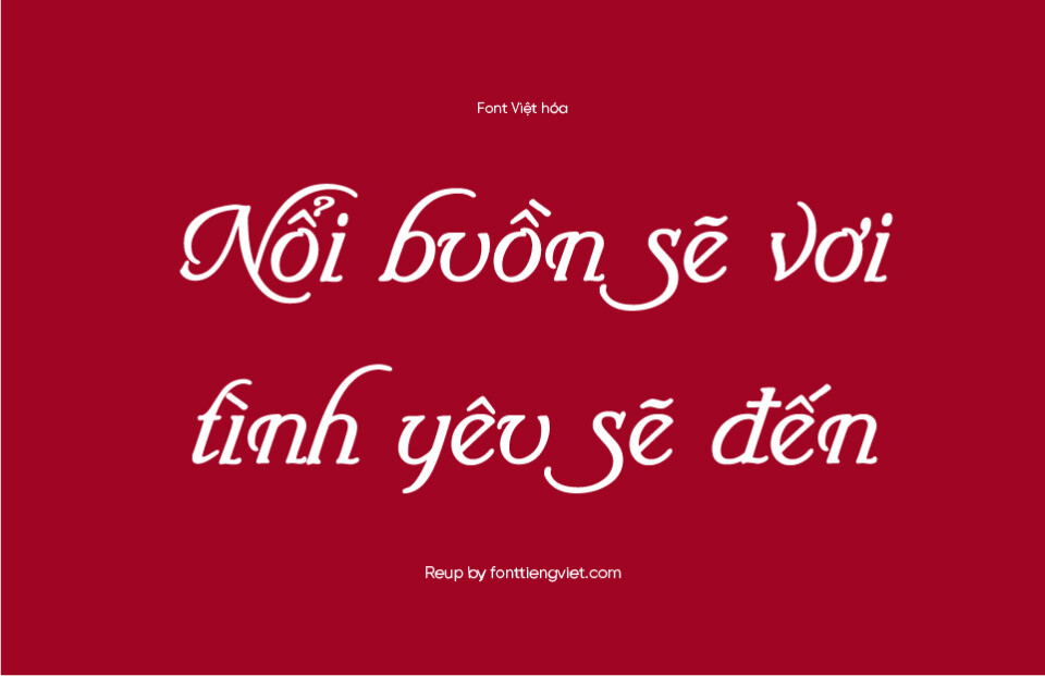 Font Việt hóa Turbayne