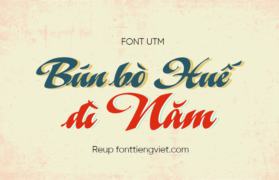 Font việt hóa UTM A&S Graceland