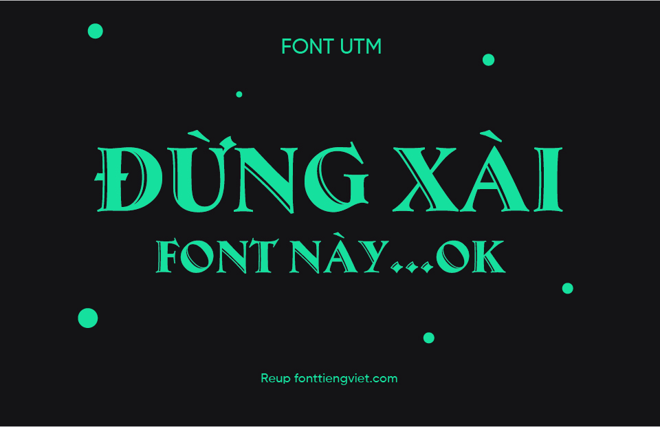 Font việt hóa UTM Ambrose