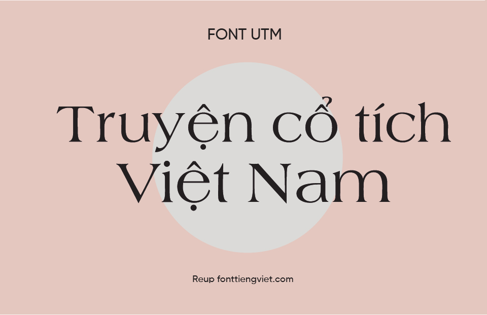 Font việt hóa UTM Amherst
