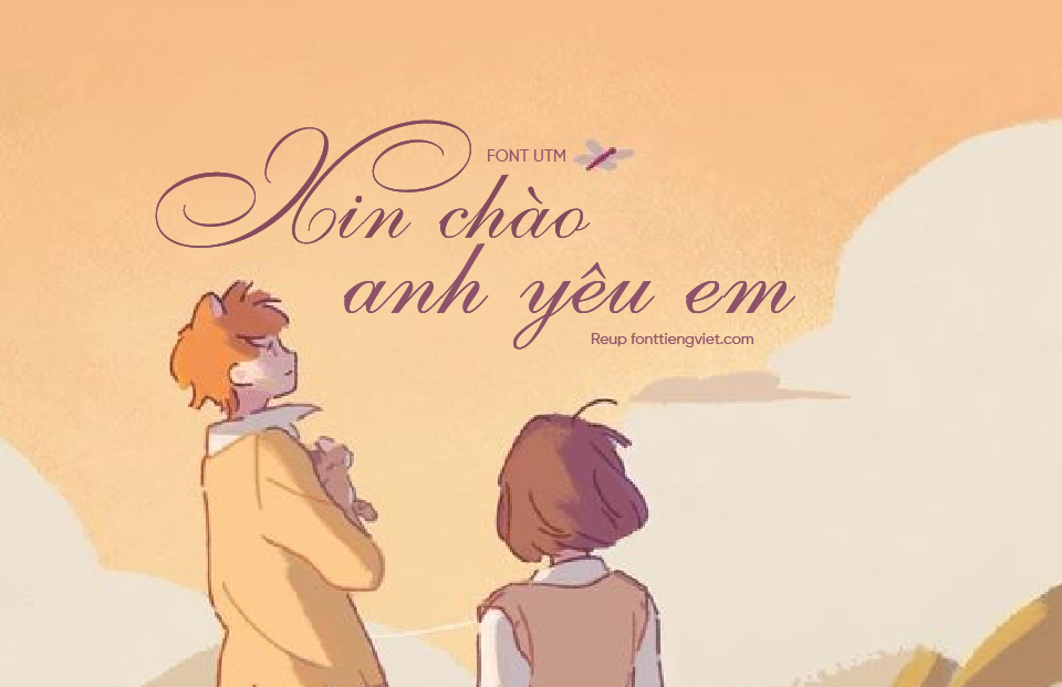 Font việt hóa UTM Beautiful Caps