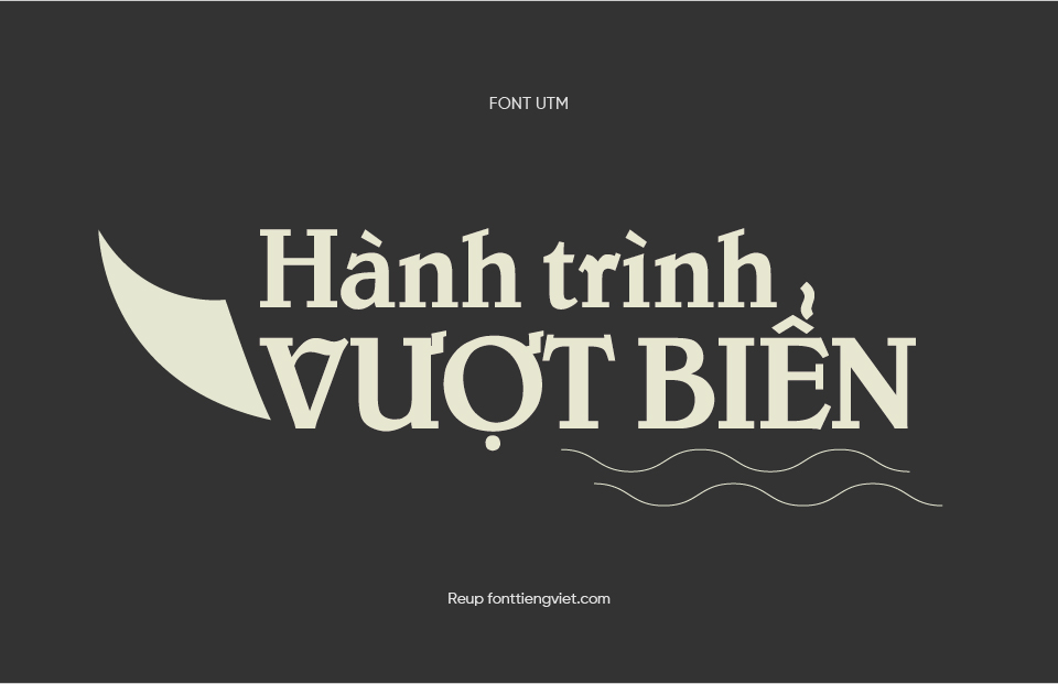 Font việt hóa UTM Bienvenue