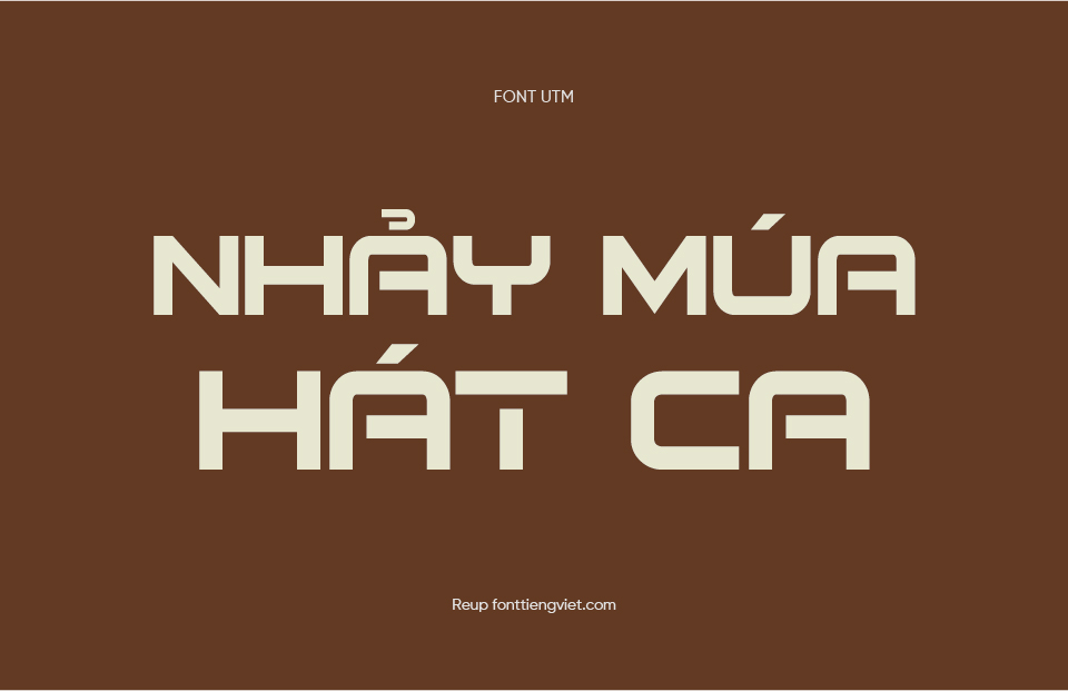Font việt hóa UTM Bitsumishi Pro
