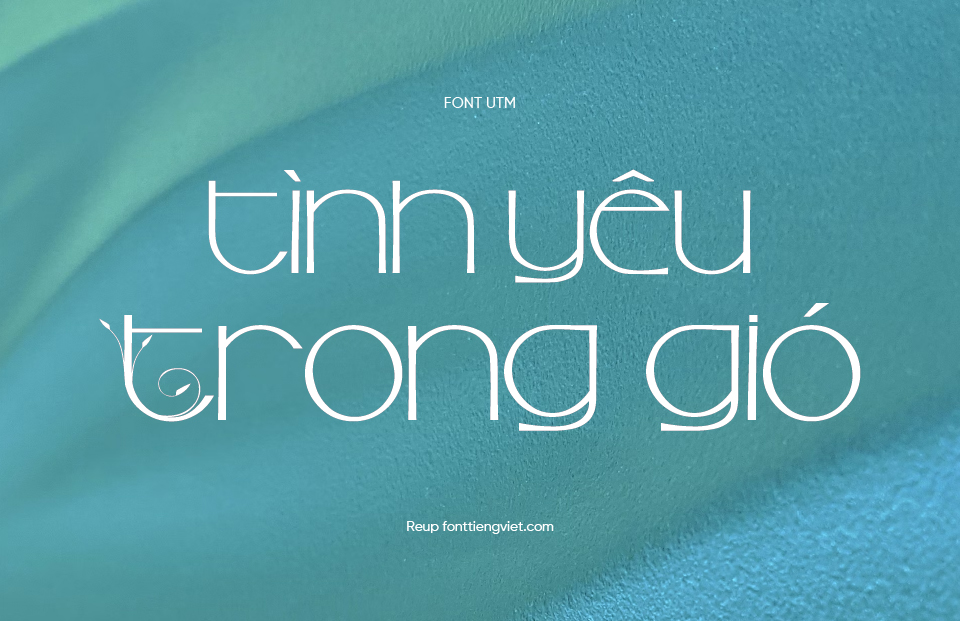 Font Việt hóa UTM Camellia ( 2 font )