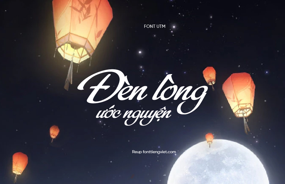 Font Việt hóa UTM Dinh Tran