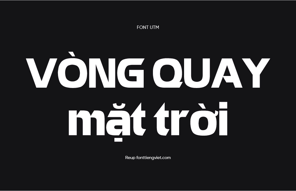 Font Việt hóa UTM Eremitage