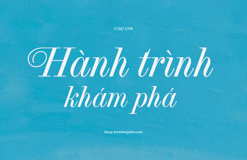 Font Việt hóa UTM French Vanilla