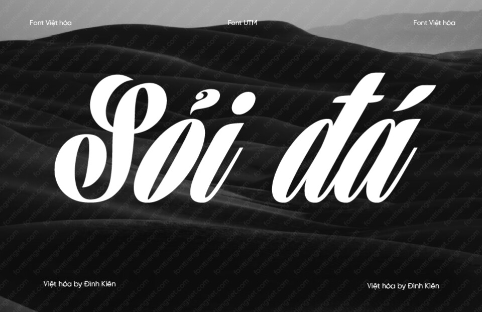 Font Việt hóa UTM Harbell