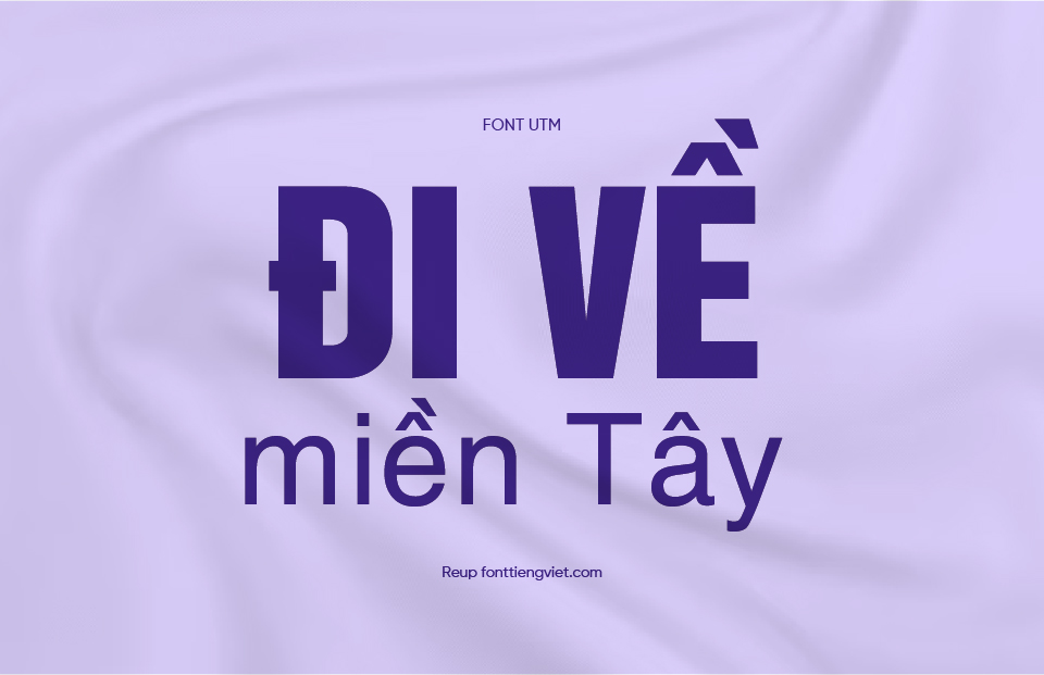 Font Việt hóa UTM Helve