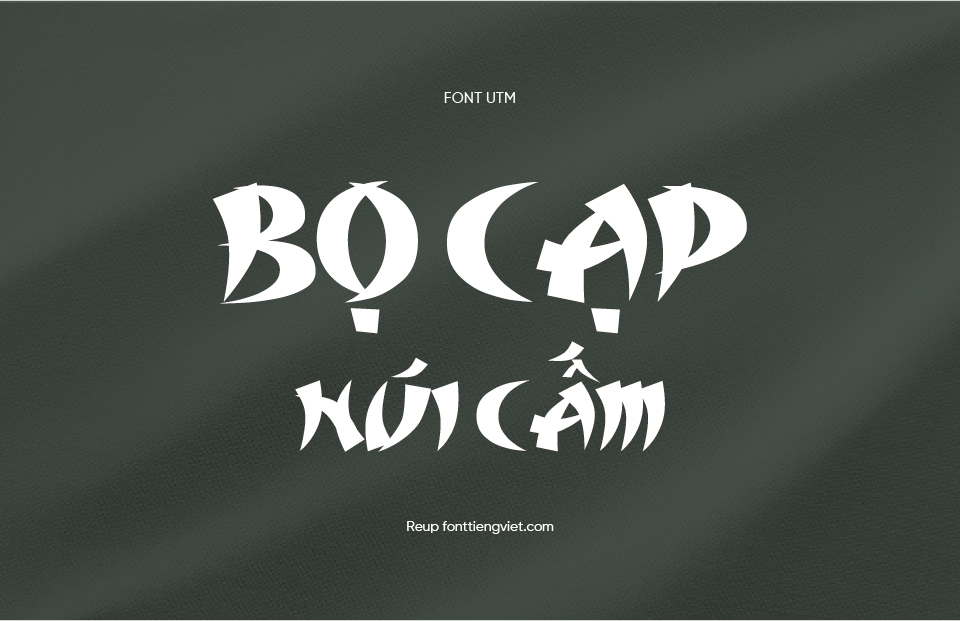 Font Việt hóa UTM Karate
