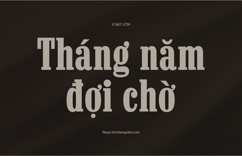 Font Việt hóa UTM Marlboro