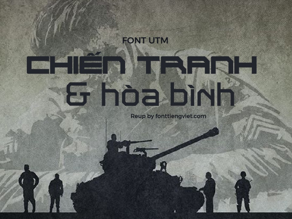 Font việt hóa UTM NguyenHa (2 font)