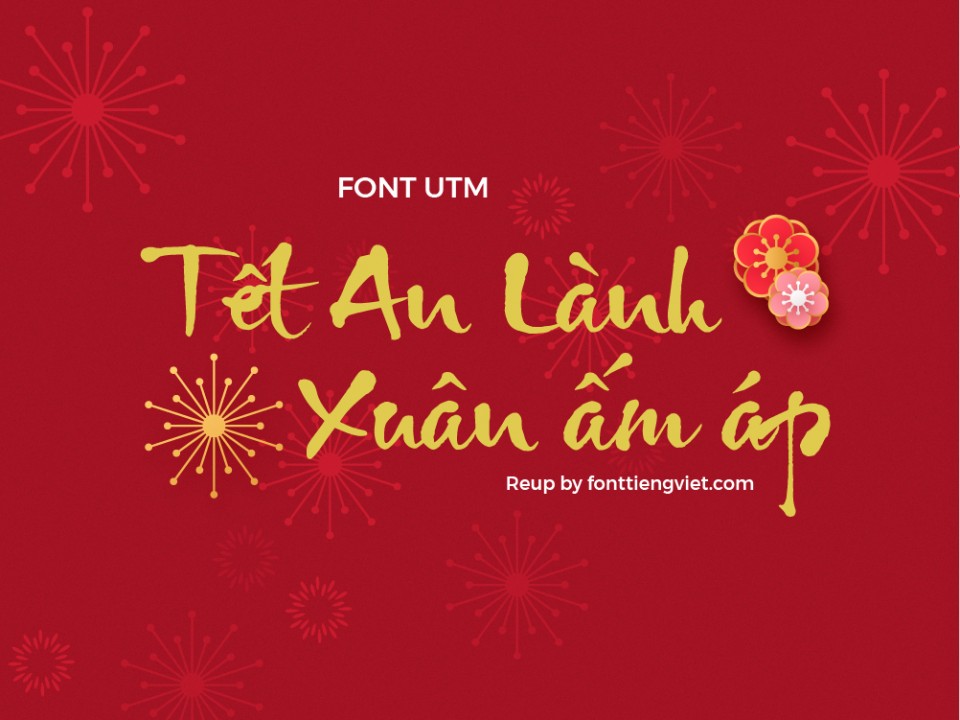 Font việt hóa UTM Ông Đồ Già – tết