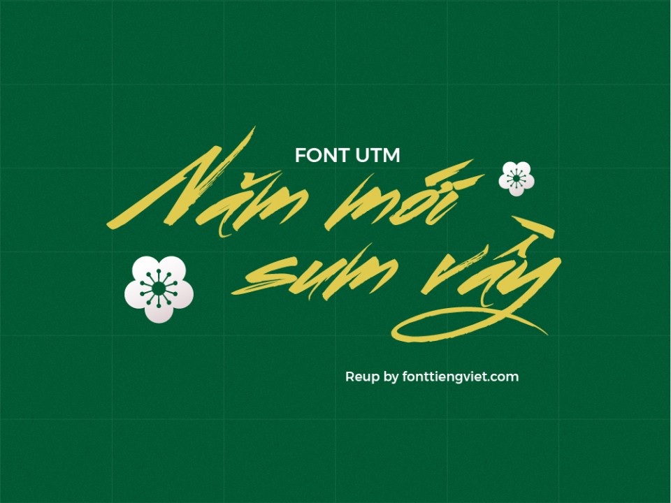Font việt hóa UTM Ông Đồ Trẻ – Tết