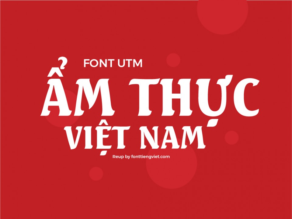 Font việt hóa UTM SeagullBold