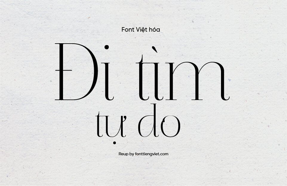 Font Việt hóa UVF Aire Roman Std
