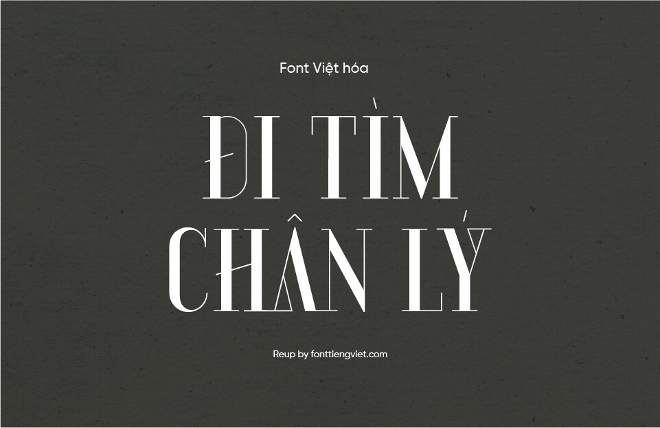Font việt hóa UVF Aquus