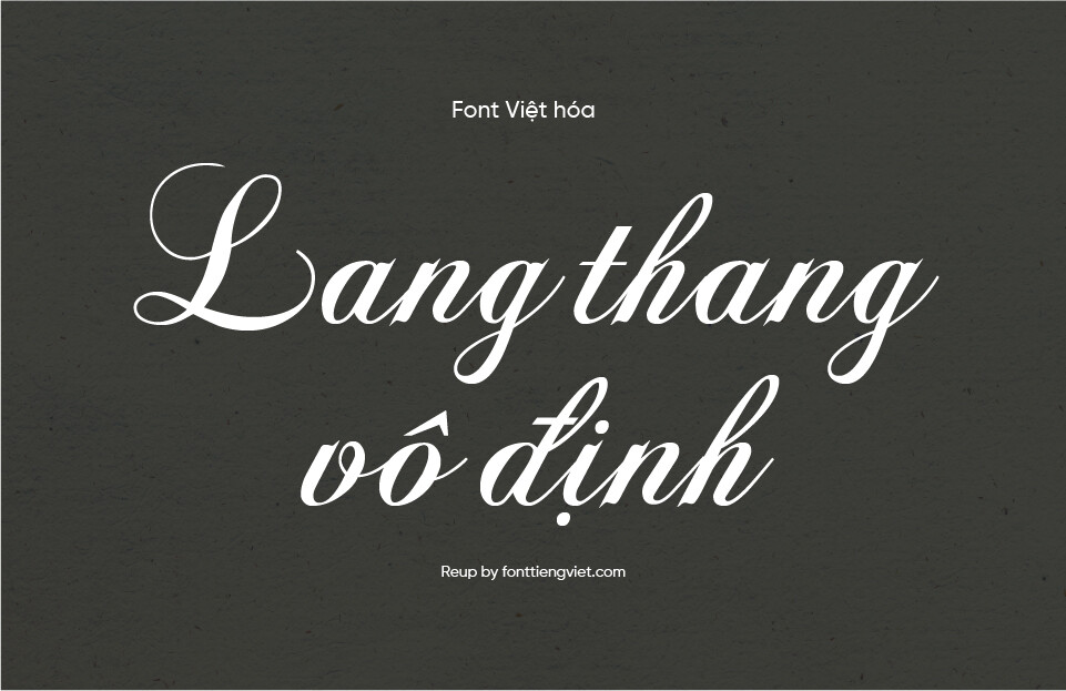 Font việt hóa UVF Chops Normal