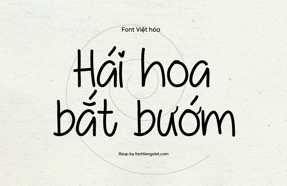 Font việt hóa UVF DaddysGirl