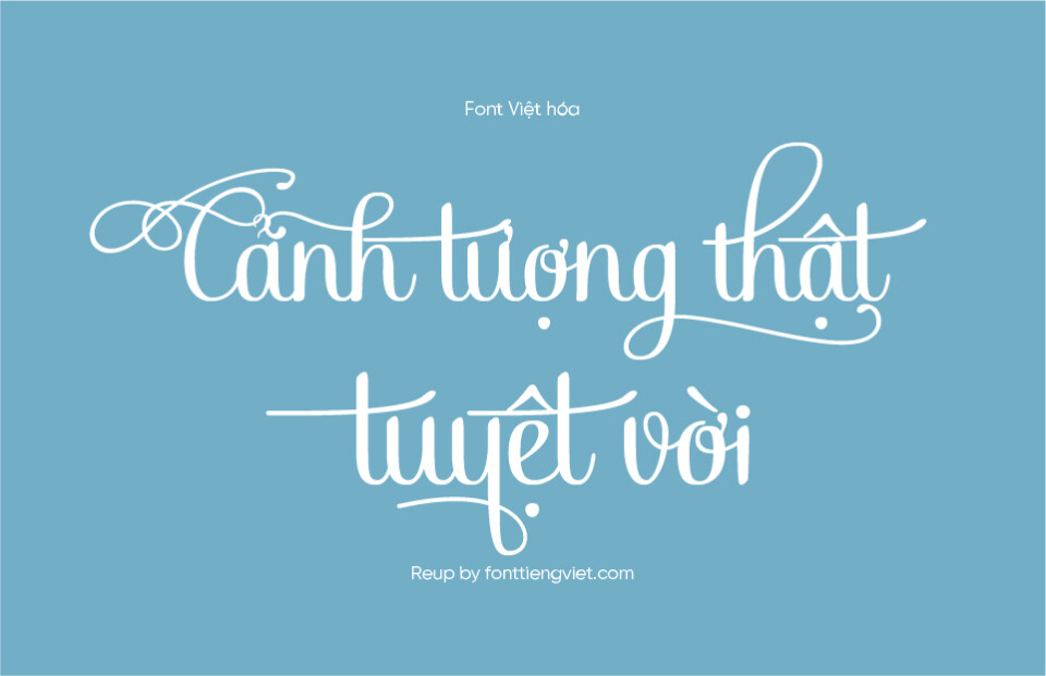 Font Việt hóa UVF Mishka