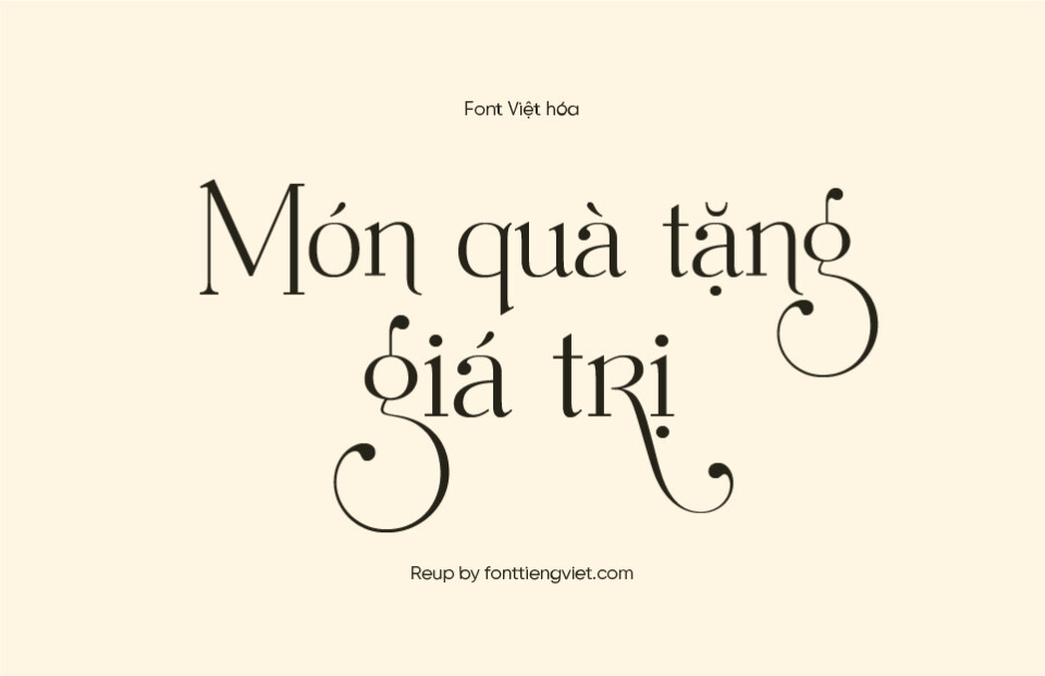 Font Việt hóa UVF Mussica Swash