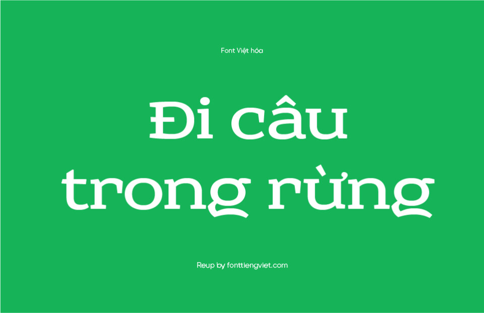 Font Việt hóa UVF Sreda