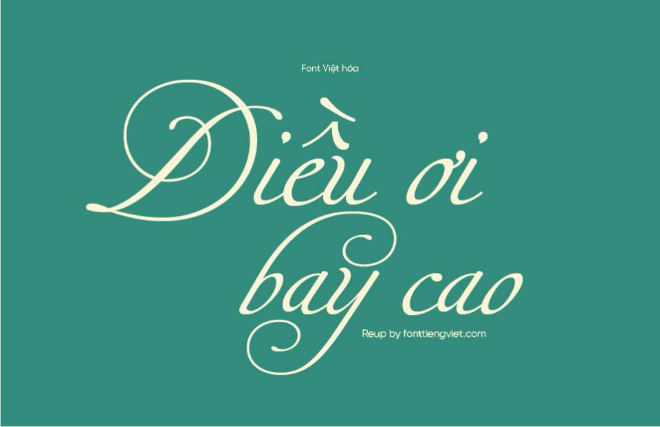 Font Việt hóa UVF Waza LT Pro