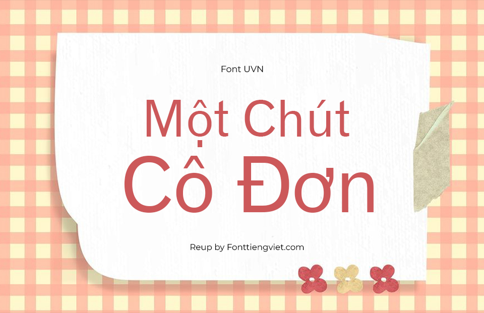 Font Việt Hóa UVN Gio May