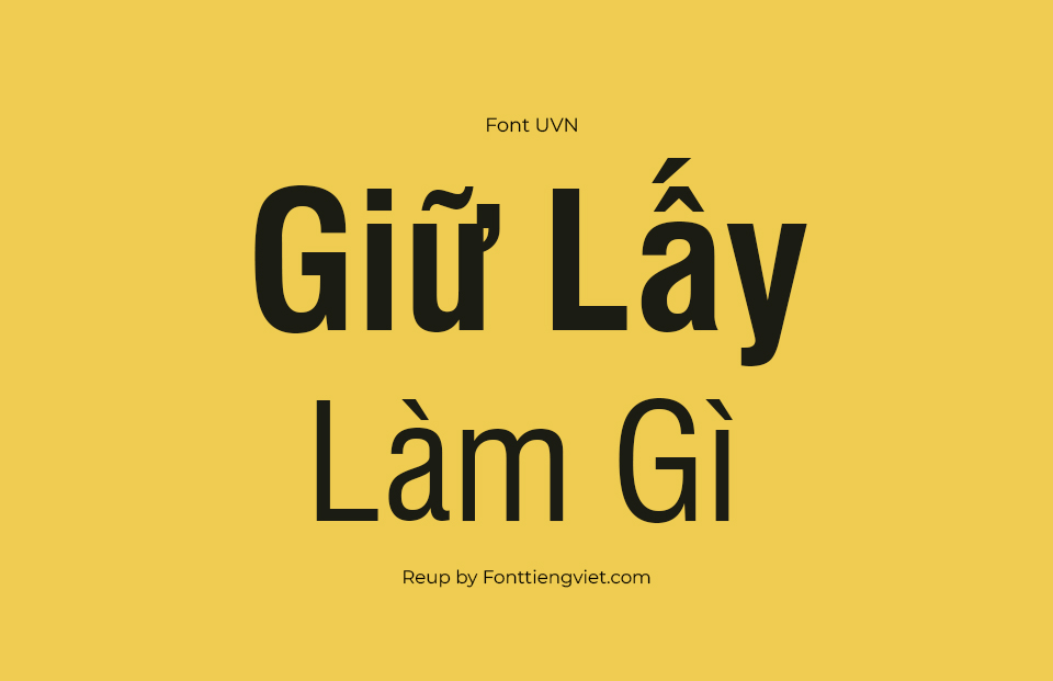 Font Việt Hóa UVN Hong Ha Hep