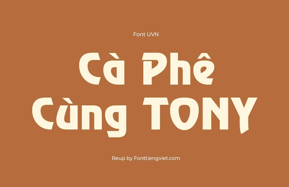 Font Việt Hóa UVN Nguyen Du
