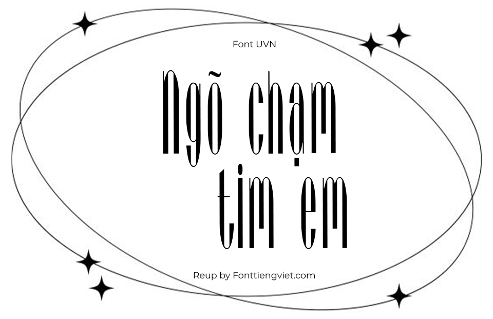 Font Việt Hóa UVN Thanh Binh