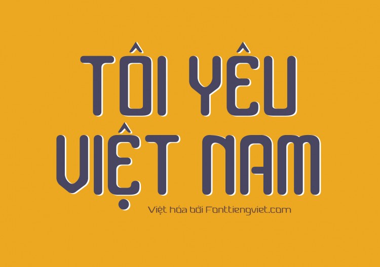 Font việt hóa Veniam