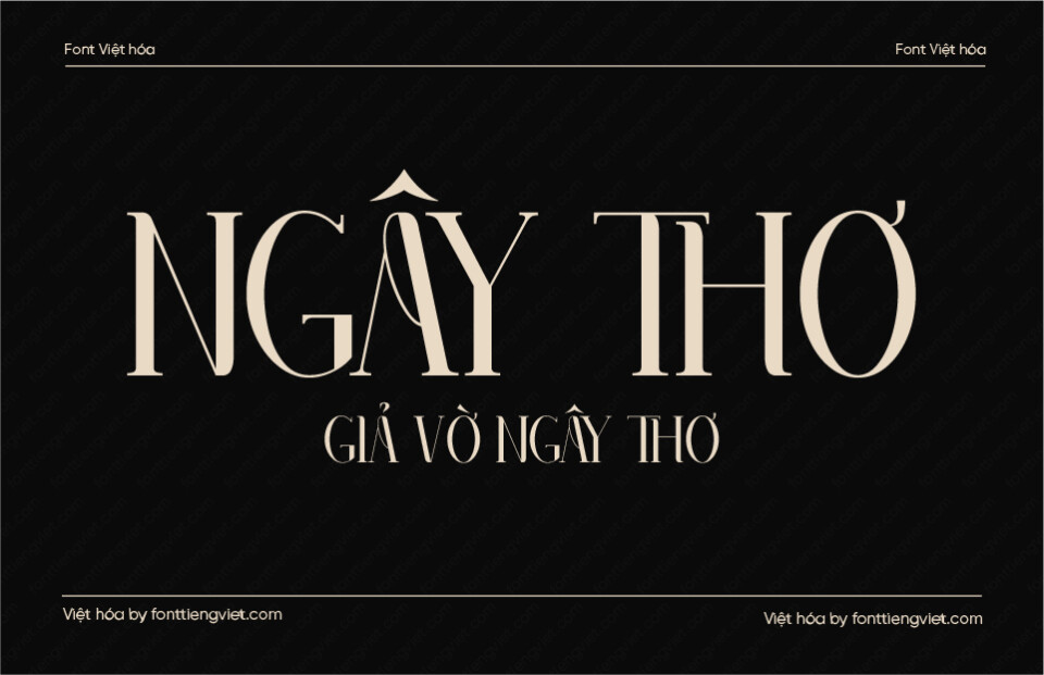 Font Việt hóa VIP Ameng