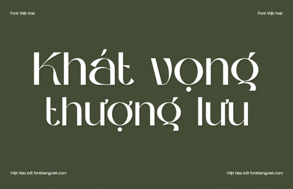 Font Việt hóa VIP Amoria