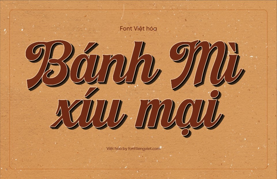 Font Việt hóa VIP Ampher