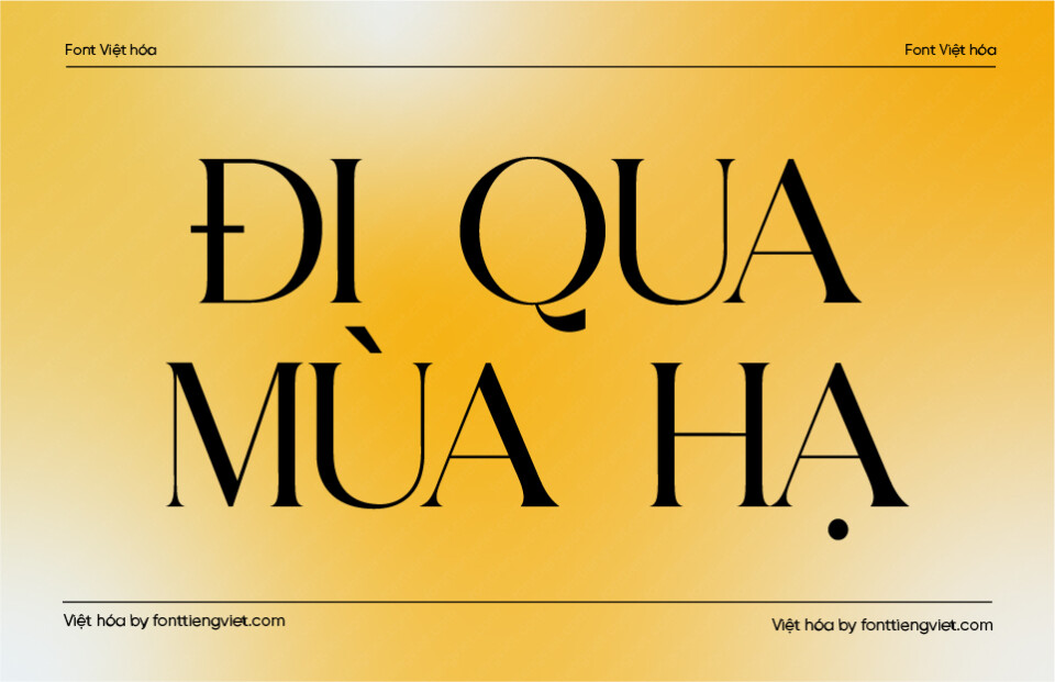 Font Việt hóa VIP Angular Flow