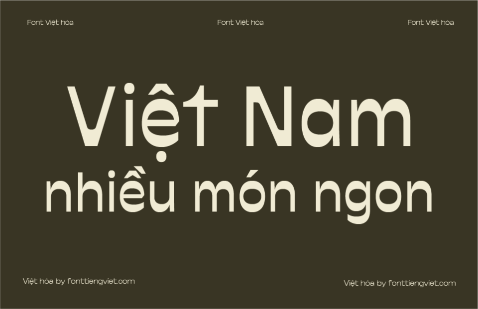 Font Việt hóa VIP Antipol Medium